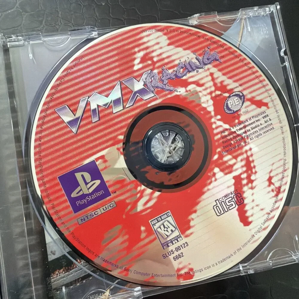 Sony Playstation Vmx Racing PS1 (1996) Video Game Complete Free Shipping‎ Works